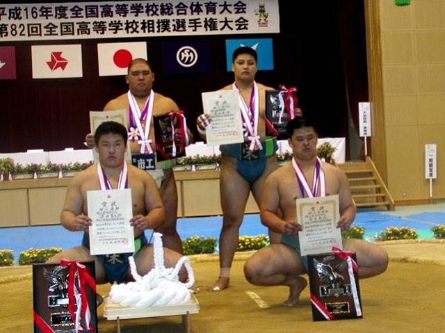 2004年度 高校横綱　澤井豪太郎くん(境川部屋 豪栄道関)