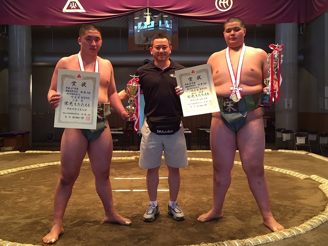 H27年度　関東高校相撲選手権大会 個人優勝 【重量級】&【無差別級】