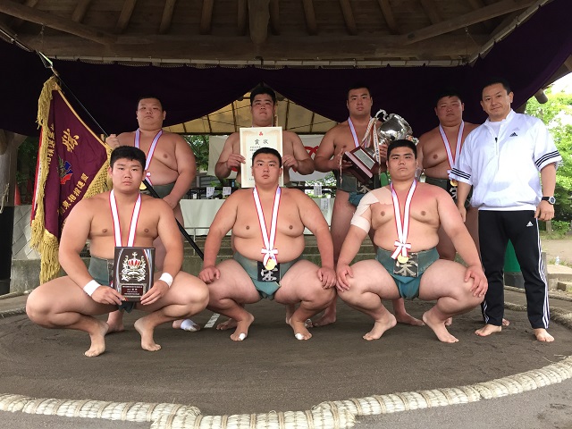 H30年度 関東高校相撲選手権大会 団体優勝 V23