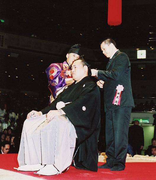追風海関引退断髪式披露大相撲 2006.10.1